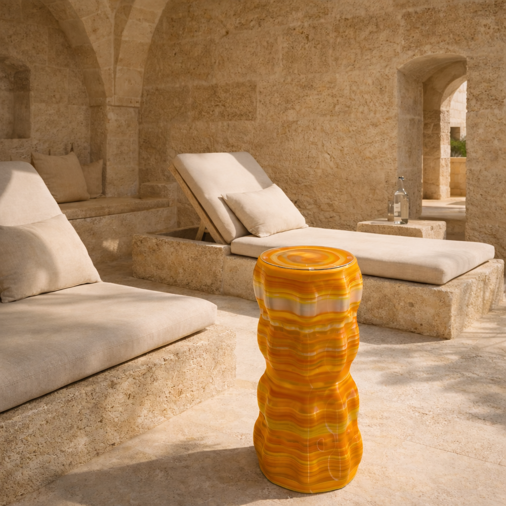 TRAVERSO — piano in vetro