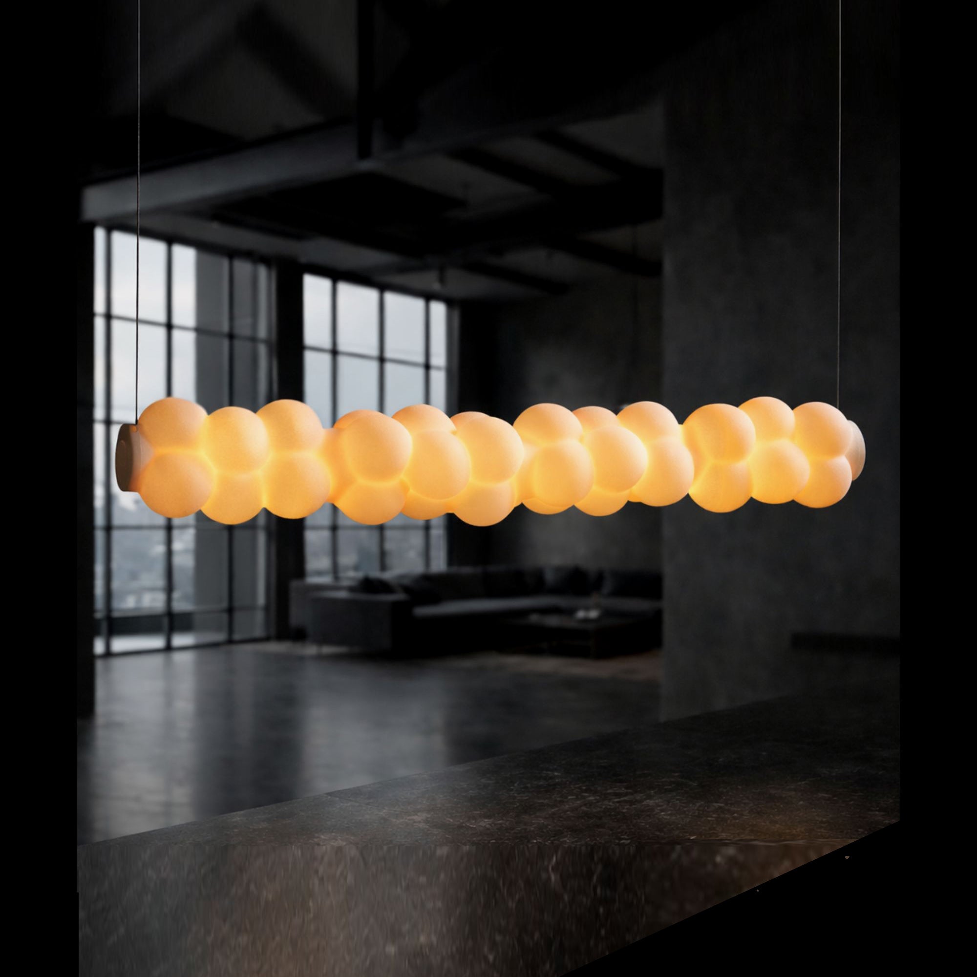 DANUBIO SOSPESA— Lampada da soffitto